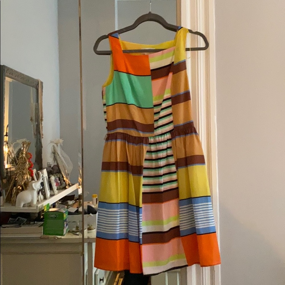 Patchwork A line dress
